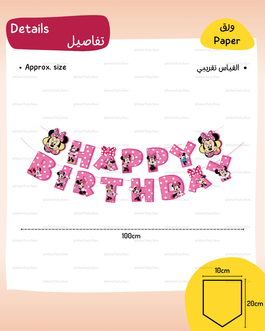 Minnie Mouse Banner