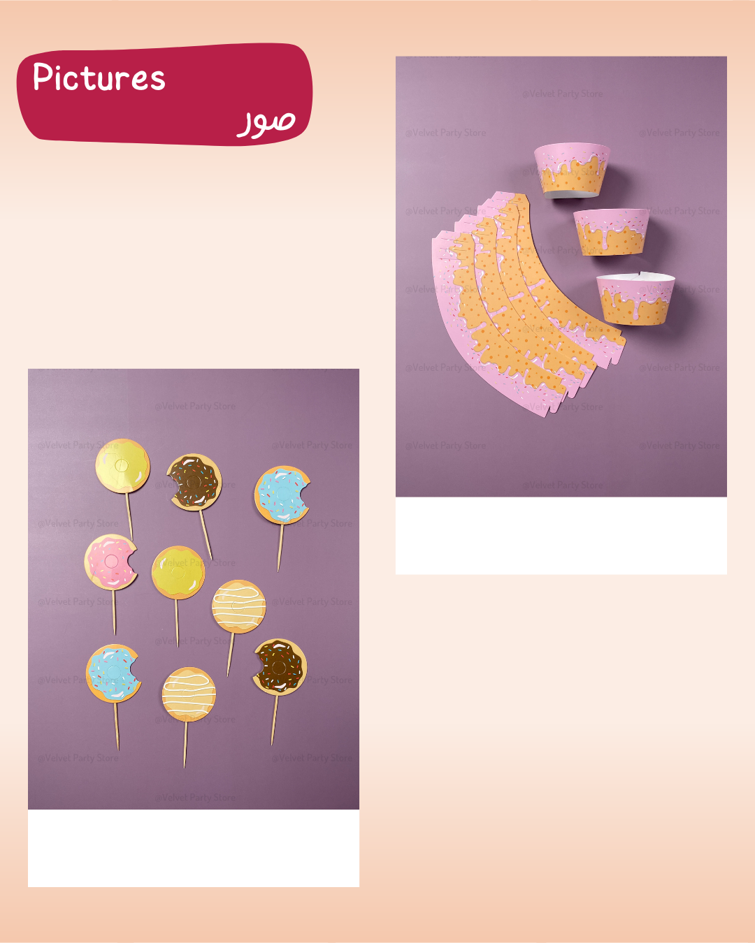 Donut Cupcake Topper