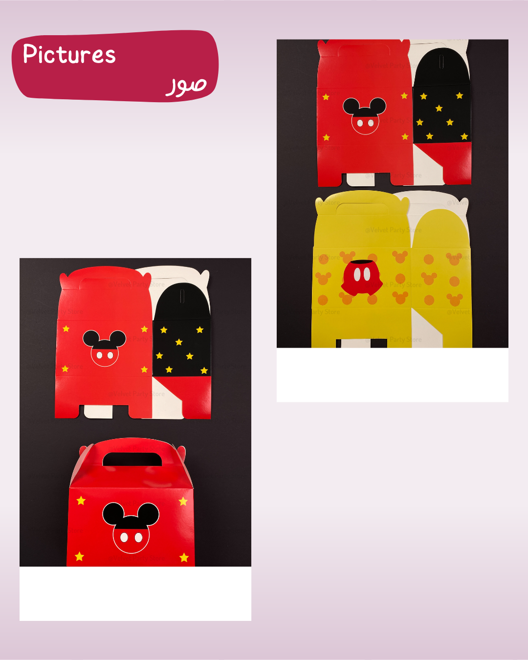 Mickey Boxes