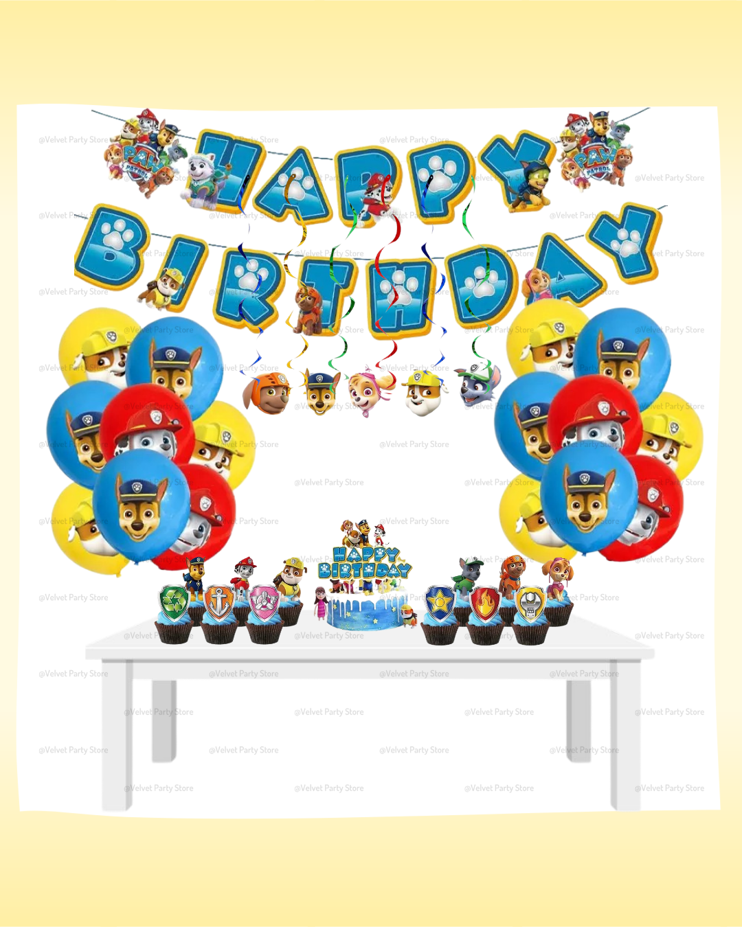 Paw Patrol Decoration