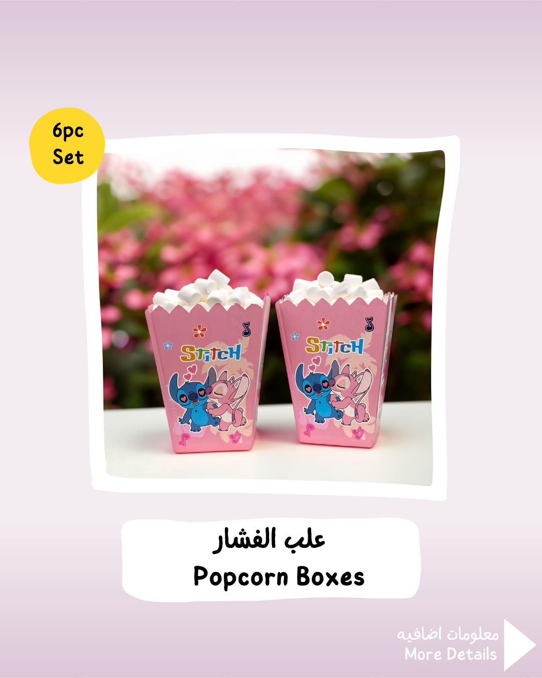 Lilo & Stitch Popcorn Boxes