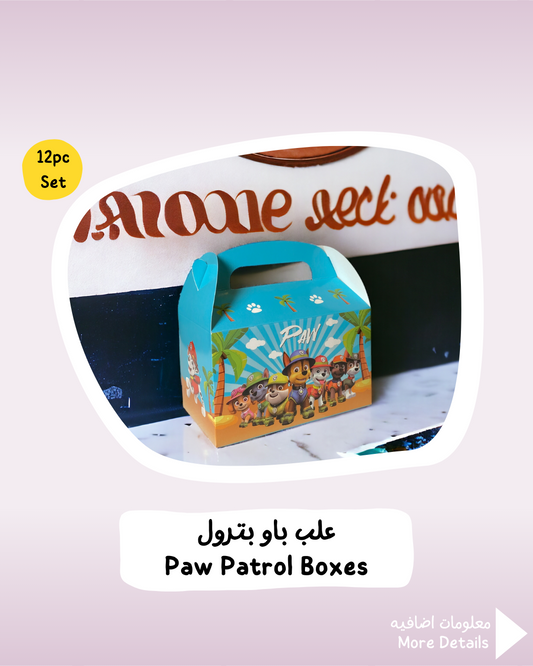 Paw Patrol Boxes