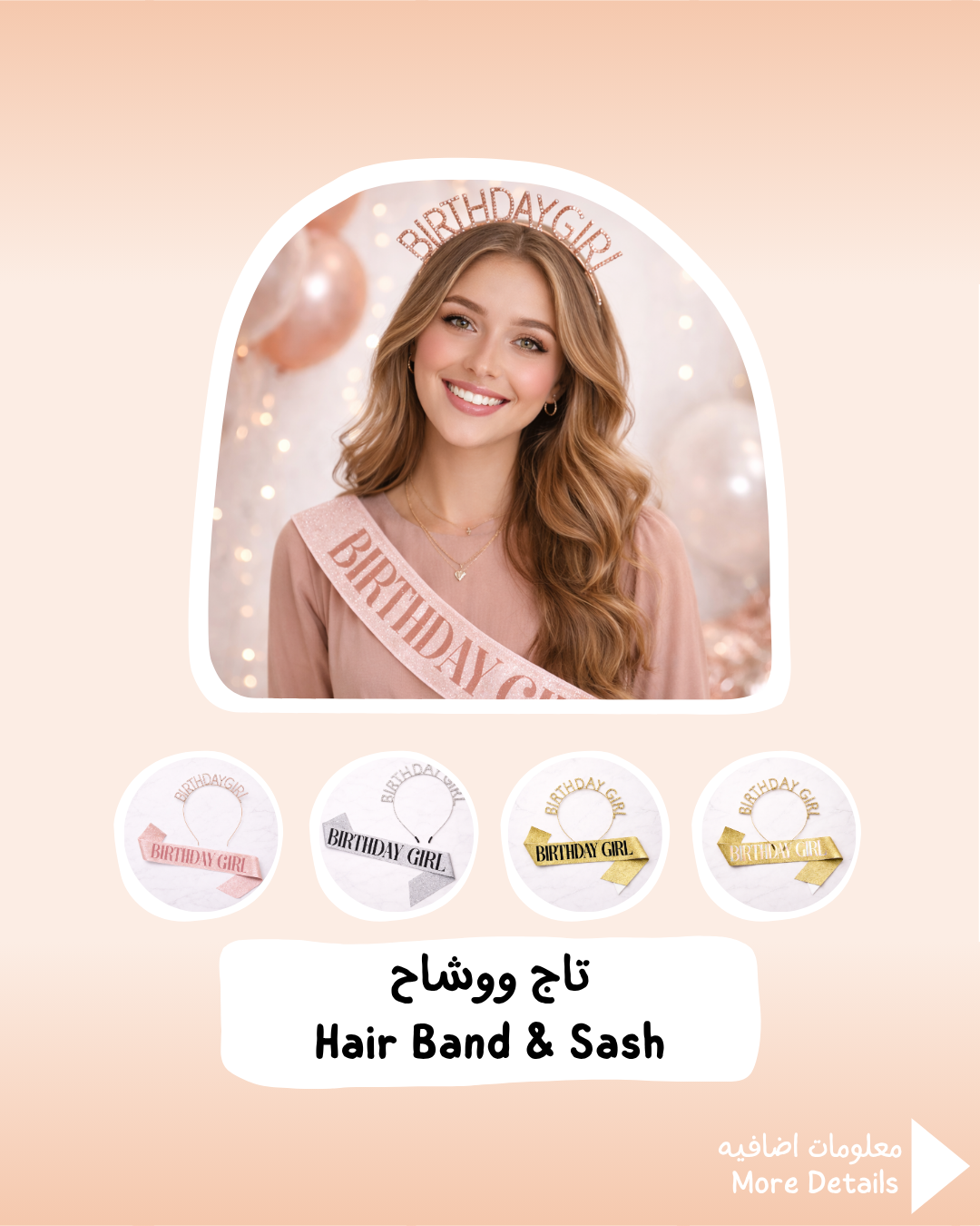 Hair Band & Sash