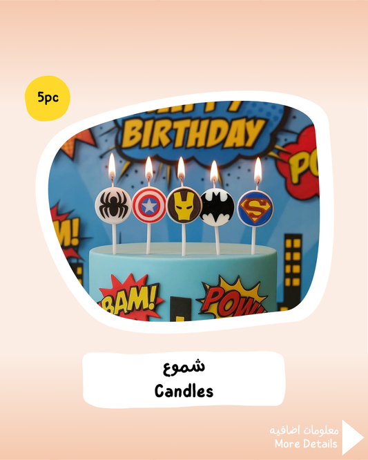 Avengers Candles