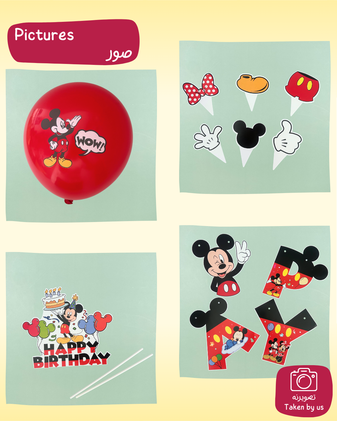 Mickey Mouse Decoration