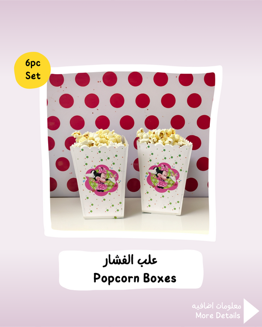 Minnie Mouse Popcorn Boxes