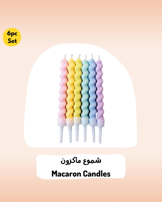 Macaron Candles