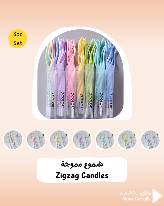 Zigzag Candles